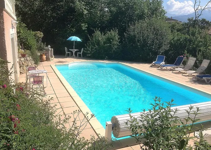 Studio indépendant dans villa avec piscine à Gap