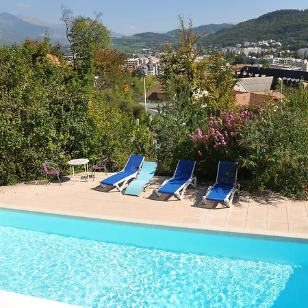 Studio indépendant dans villa avec piscine à Gap Habitación foto
